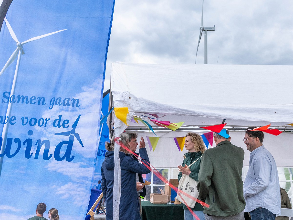 Grote belangstelling voor obligaties Burgerwindpark A2 Lage Rooijen