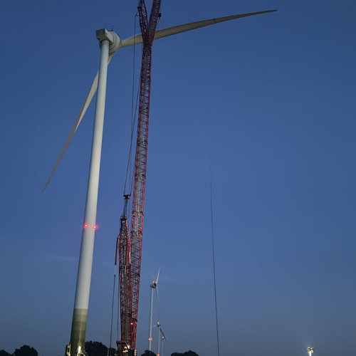 Een slim lichtsysteem voor de windturbines in de Bommelerwaard
