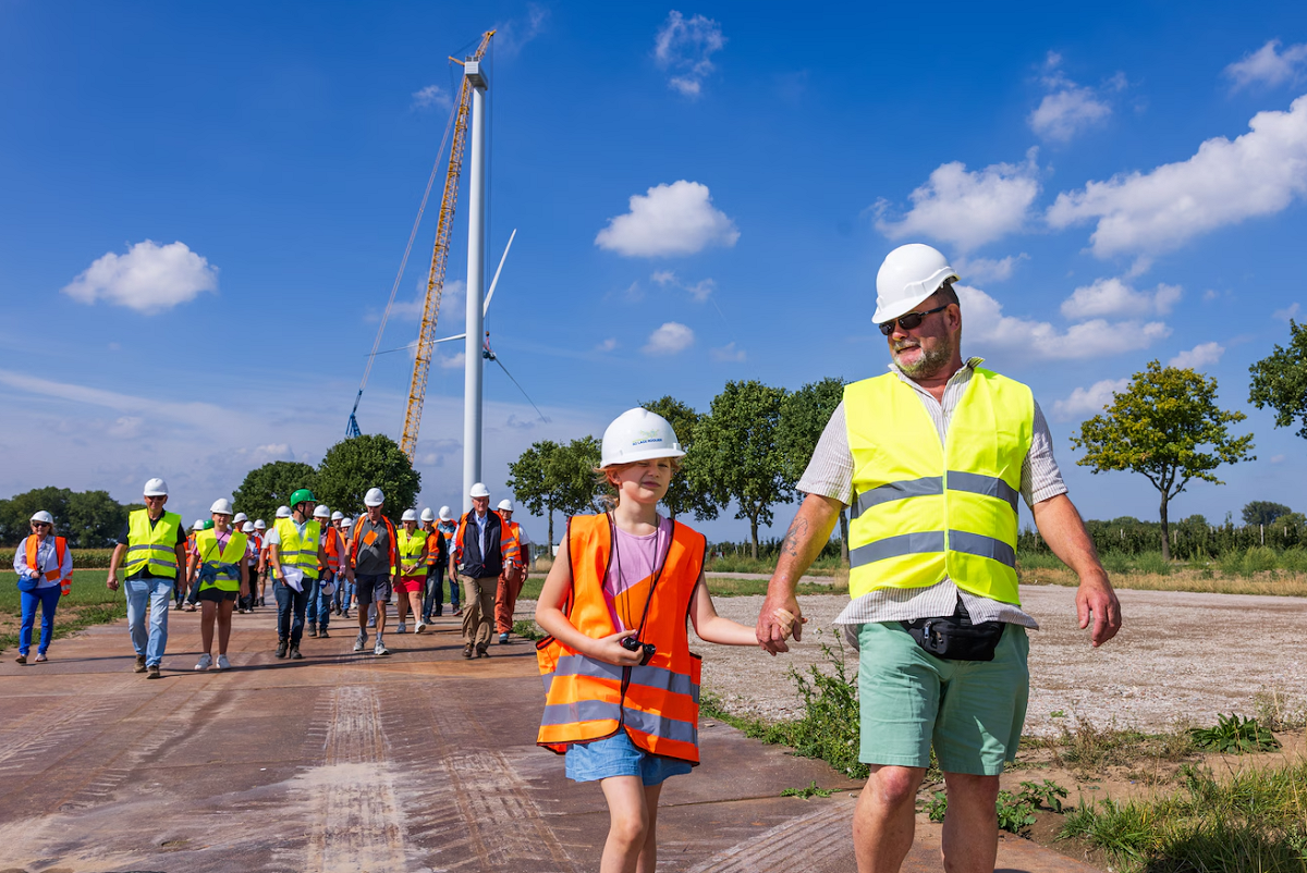 Groot aantal bezoekers op windsafari tijdens de open dag
