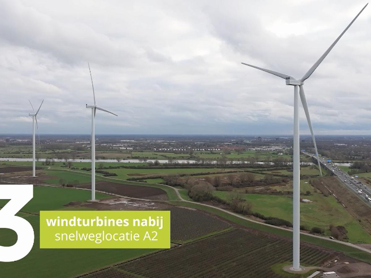 Bouw Burgerwindpark in beeld: bekijk de video