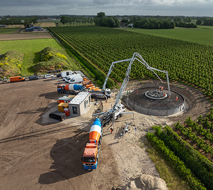 Burgerwindpark A2 Lage Rooijen wil uitbreiden met twee extra windturbines